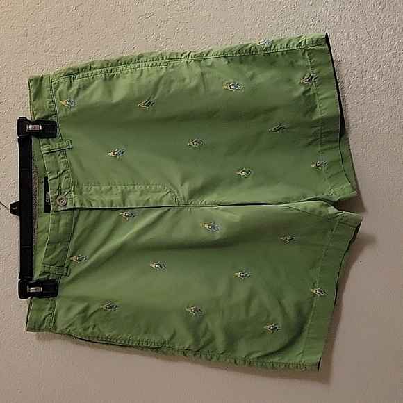 J. Crew Other - J. Crew Flat Front Shorts - Green - 33w